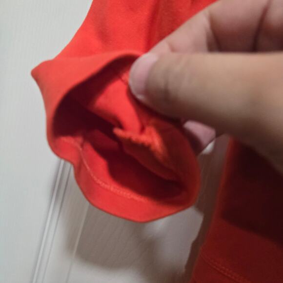 Reiss Fawn Red Knit Fit & Flare Dress Women’s Size 6 - Picture 8 of 11